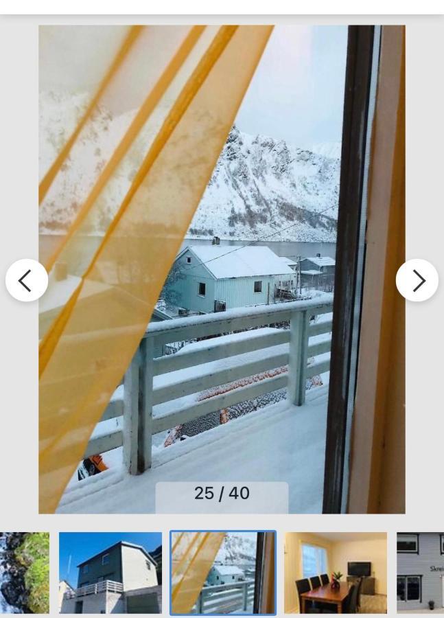 Senja Villa Gryllefjord Buitenkant foto